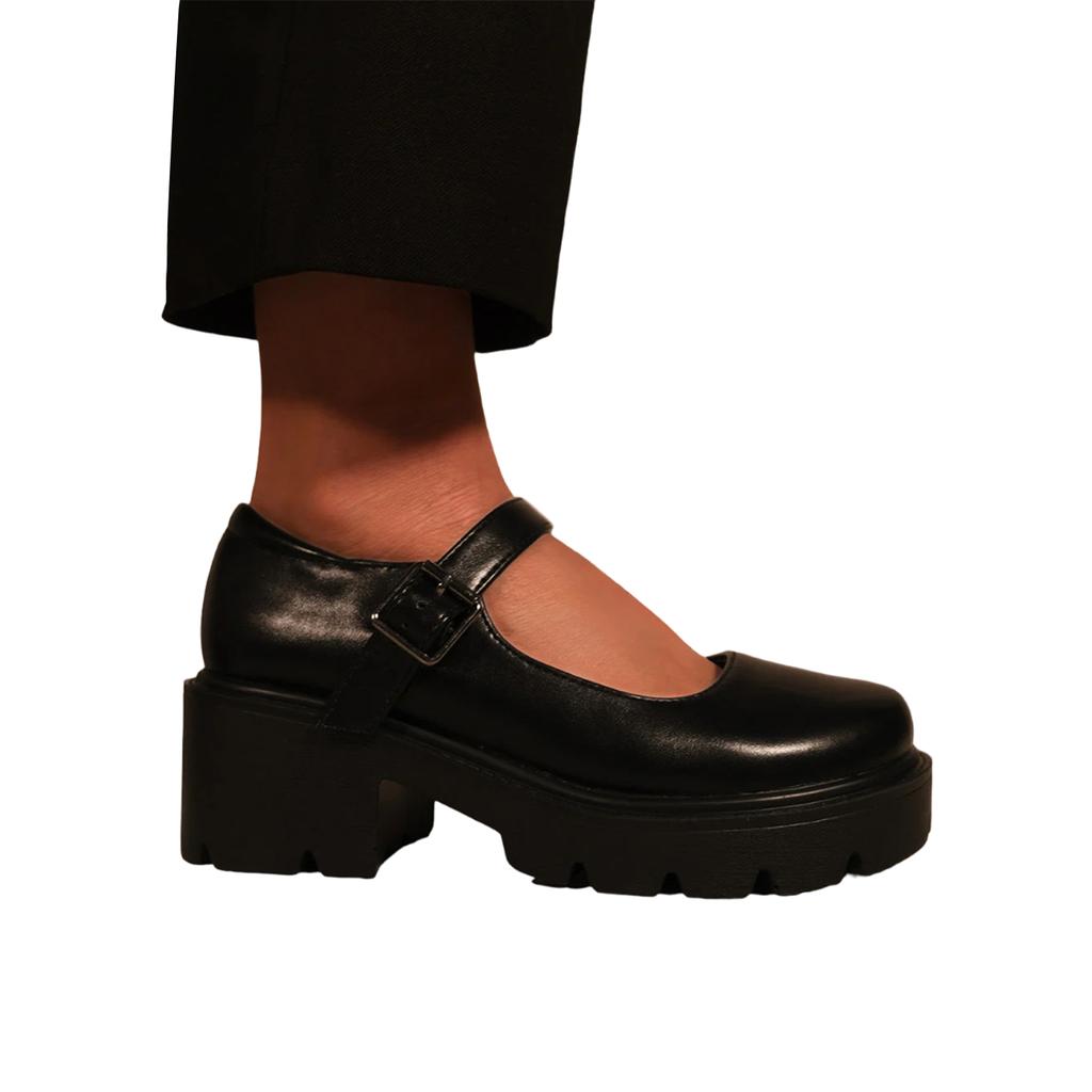 Where's That From Женские туфли Rylee Retro на платформе и блочном каблуке Mary Janes