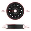Flat Idler Pulley 1094077 for Toro Models 30069 30071 30488 30489 and For Hustler Mowers Compatible with Lazer Series