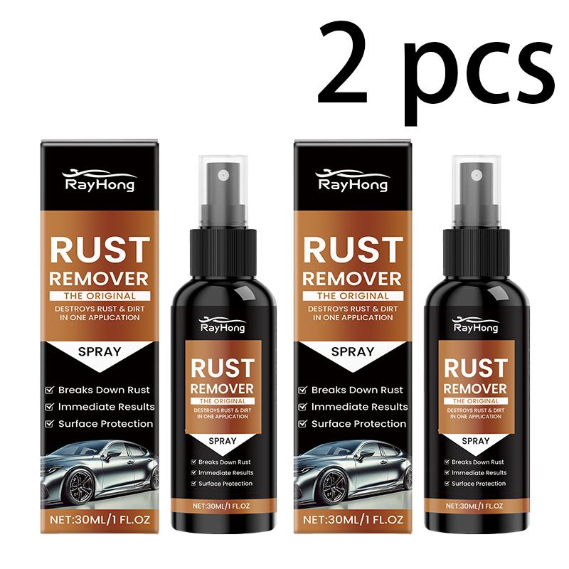 RAYHONG Car Rust Remover Neutral Formula Does Not Hurt the Car Paint Tire Chassis Metal Cleaner