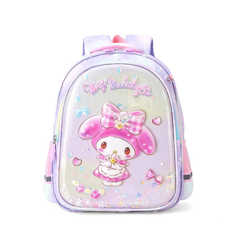 Foreign Gas Quicksand Hard Shell Boys And Girls Backpack Cartoon Cute Sweet Little Girl Schoolbag Large Capacity Children'S Backpack
