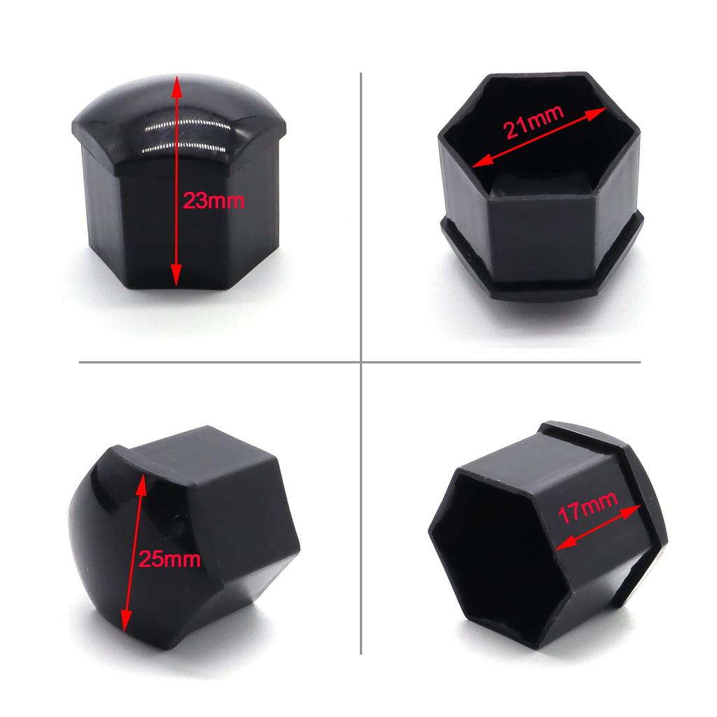XUKEY Car Wheel Nut Cover Nut Cap Lug Nut Cap