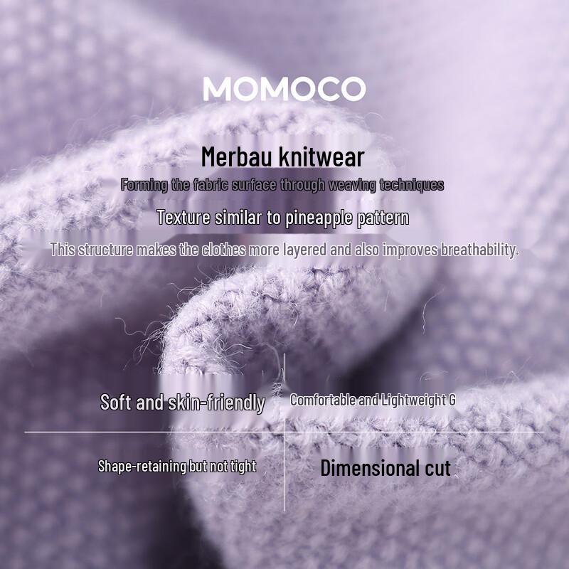 Модный вязаный кардиган для девочек MOMOCO