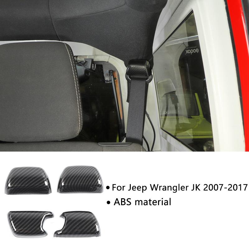 JeCar ABS центральная консоль автомобиля украшение на приборную панель наклейки для Jeep Wrangler JK 2007-2017 интерьер