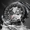 VA VA VOOM Men's Watches Top Brand Luxury Men Wrist Watch Luminous Quartz Watch Sports Waterproof Male Clock Fashion Watch Relogio Masculino With Box