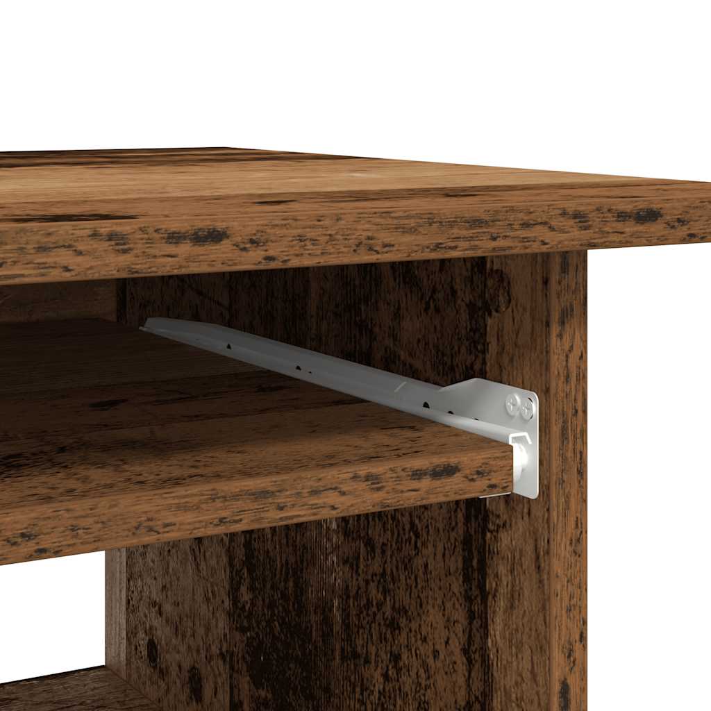 Vidaxl Biurko, Stare Drewno, 80X45X74 Cm, Materiał Drewnopochodny