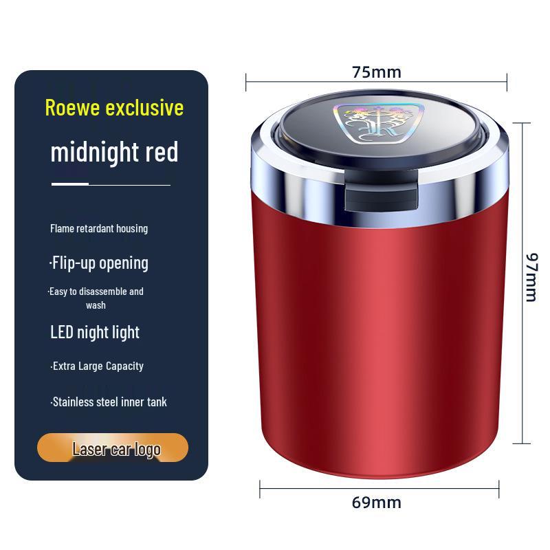 Car Ashtray for Roewe i5/i6/Ei5/RX5/RX8/RX9/D5X/D7i/MAX8 - Interior Accessory