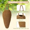 Honeybee Nest Deterrent Bag Cotton Woven Honeycomb Shape Hanging Storage Bag