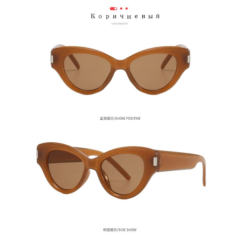 Женские солнцезащитные очки в оправе «кошачий глаз» Солнцезащитные очки в тренде Солнцезащитные очки для защиты от солнца для женщин Uv400