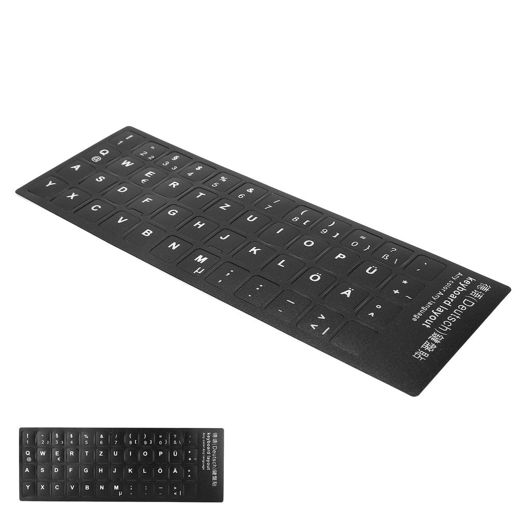 Немецкая наклейка на клавиатуру сменная наклейка на клавиатуру для настольного компьютера ноутбука