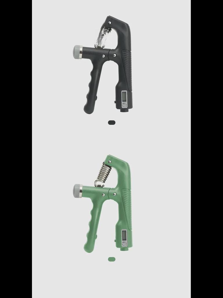 Силовой тренажер с регулируемым хватом: Электронный счетный ручной захват (10-100КГ) для тренировки мышц