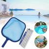 Swimming Pool Skimmer Net with 5/4/3 Aluminum Pole Sections Pool Leaf Skimmer Leaf Rake Net for Fast Cleaning Ponds Hot Tub Spas