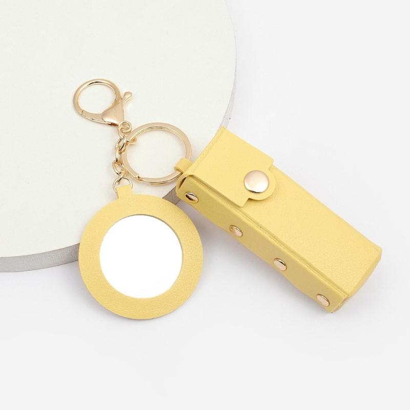 Stylish and Durable PU Lipstick Pouch Lip Balm Holder Organizer Perfect for Travel or Daily Use