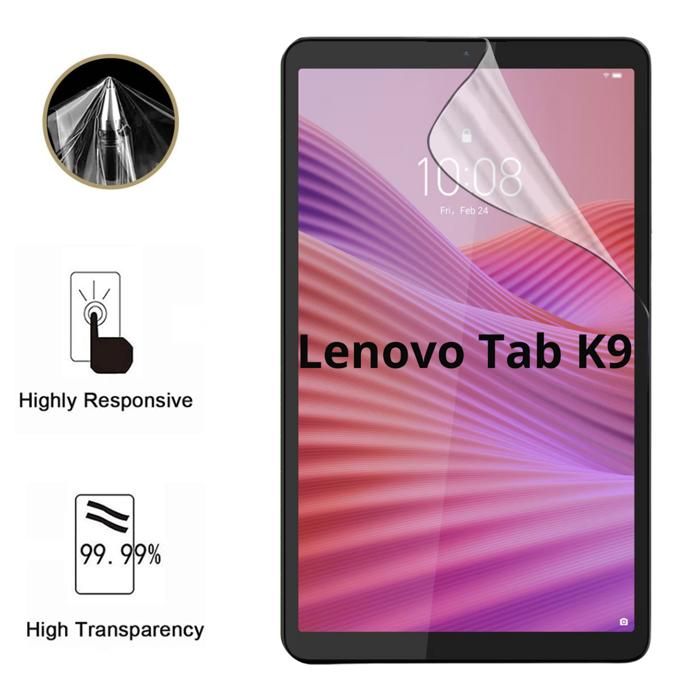 Защитная пленка для Lenovo Tab K9 [Упаковка 2 шт.] Защитная пленка из пластика, устойчивая, ультратонкая Phonillico®