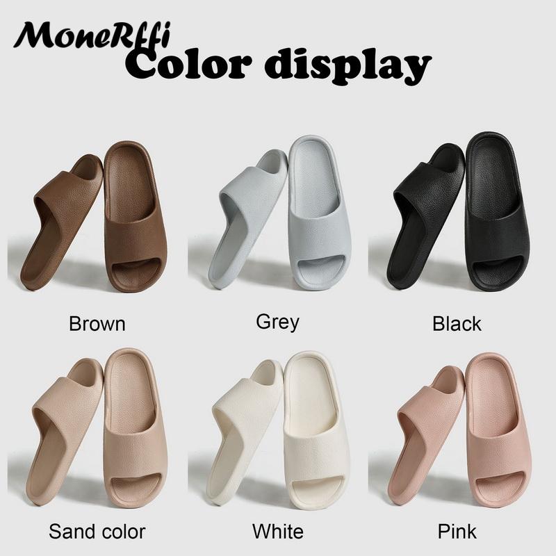6 Colors Cloud Slippers For Men Flip Flops Beach Sandals Bathroom Non-Slip Slides Men Women Slippers Indoor House Shoes Male Slipper