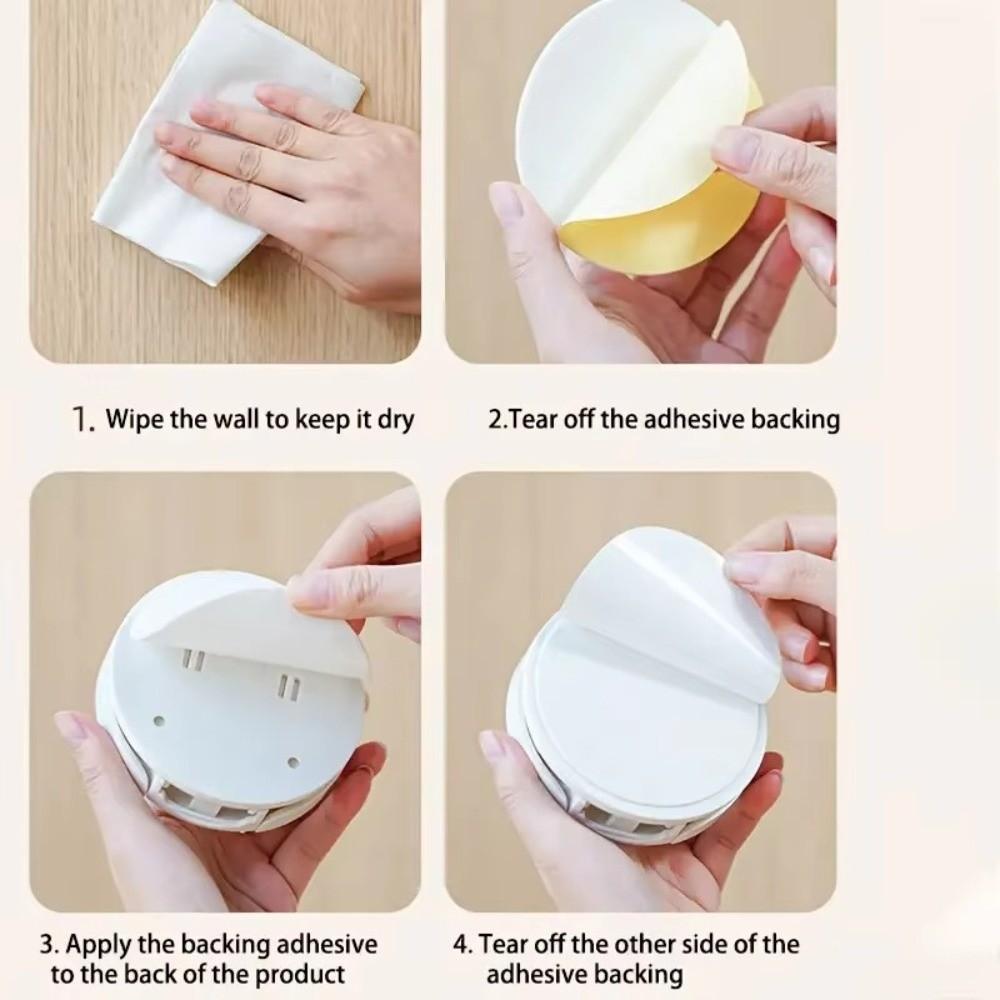 Waterproof Wall Mount Cup Holder Detachable Desktop Bottle Rack Portable Foldable Mug Holder  Table