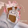 Подходящий защитный чехол для AirPods 1 милые ушки кролика зеркало силиконовый чехол для наушников 1-го поколения pro apple 3-го поколения мягкий чехол