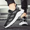 new breathable mesh surface student casual sports shoes men fly woven lightweight running shoes non-slip soft sole