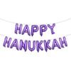 Happy Hanukkah Banner Hanukkah Party Decorations Chanukah Festival Garland Party Supplies for Fireplace Mantle, Happy Chanukah 16 inch Multicolor