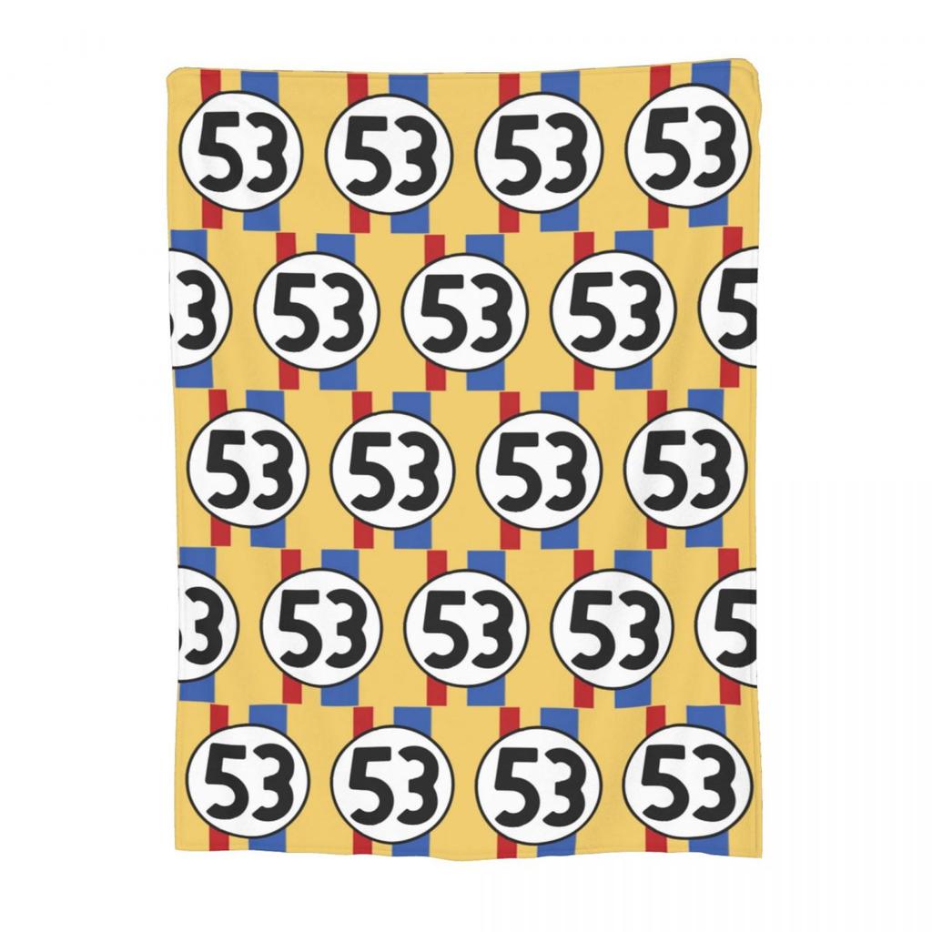 Herbie Stripes Blanket Flannel Sofa Throw Blanket Super Soft for Home Bedroom Outdoor Throws Bedspread Quilt