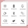 Водонепроницаемые Bluetooth-наушники-вкладыши с заушинами для спорта, с шумоподавлением и долгим временем работы от аккумулятора