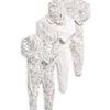 Детский комбинезон на весну и осень: Хлопковый ромпер-пижама с закрытыми ножками для новорожденных мальчиков и девочек