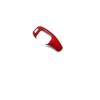 Red 2011-17 Gear Shift Knob Cover For BMW 5 Series Central Console Carbon Fiber