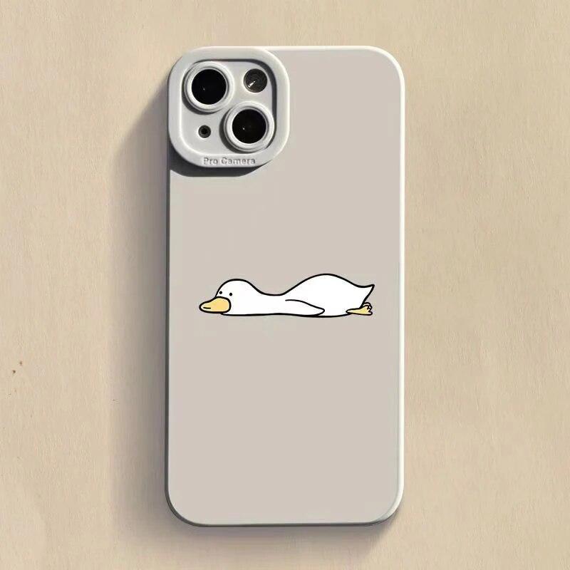 Animation Fashion Soft Lovely Phone For Iphone 14 11 Plus Mini 12 Max 6 XS 7 X 8 13 Pro 6s XR Silicon Straight TPU Case Cover