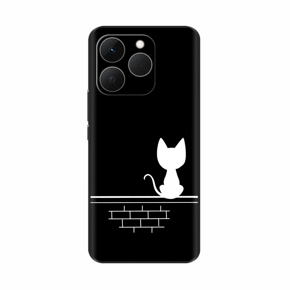 Shockproof Case For Realme 15T 5G Case Luxury Painted Black TPU Silicone Soft Bumper Funda for Realme 15T Phone Cases Back Cover