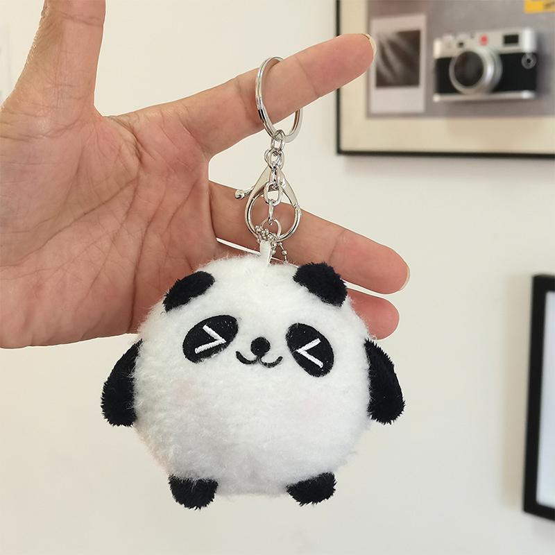 Cute Cartoon Panda Plush Toy Small Mini Doll Pendant Doll Key Chain Bag Ornament