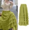 Elegant and Princess Style Cake Skirt with Multiple Layers for Women
