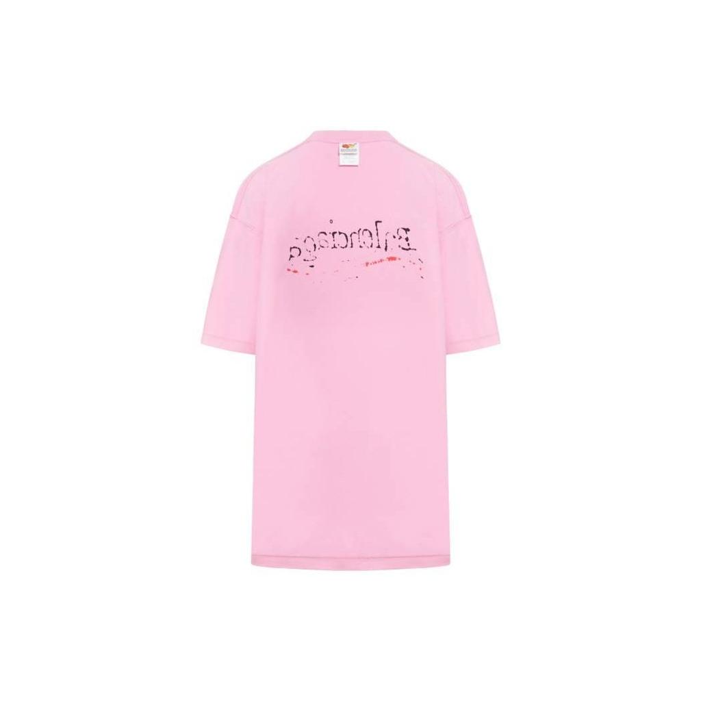 Balenciaga Футболка 'Inside Out' 'Розовый' 720198TNVE71715