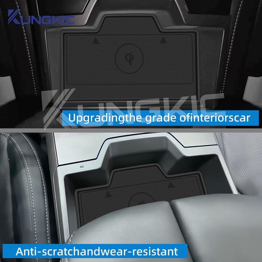Wireless Charging Pad Silicone Mat for Mazda CX-5 2026 2027 2028 Non-Slip Dust-Proof Scratch Resistant Interior Accessories