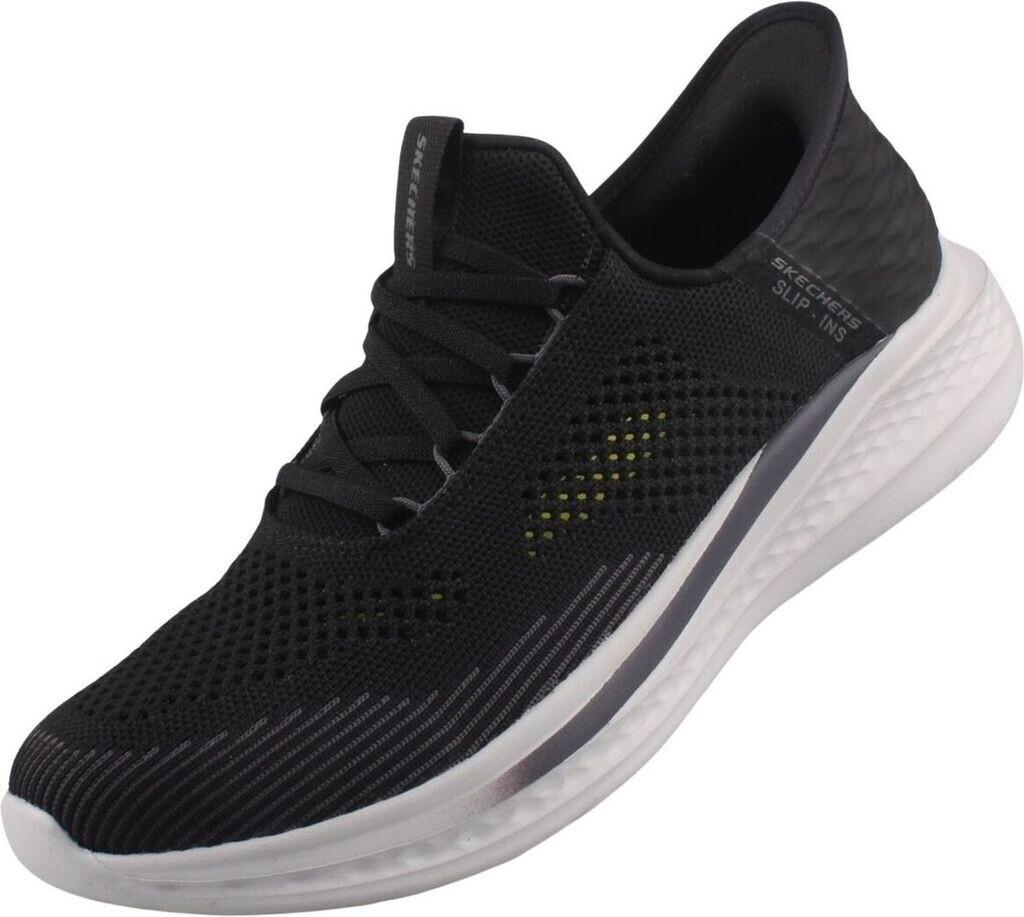 Skechers Slip-ins RF: черные кроссовки Slade Quinto