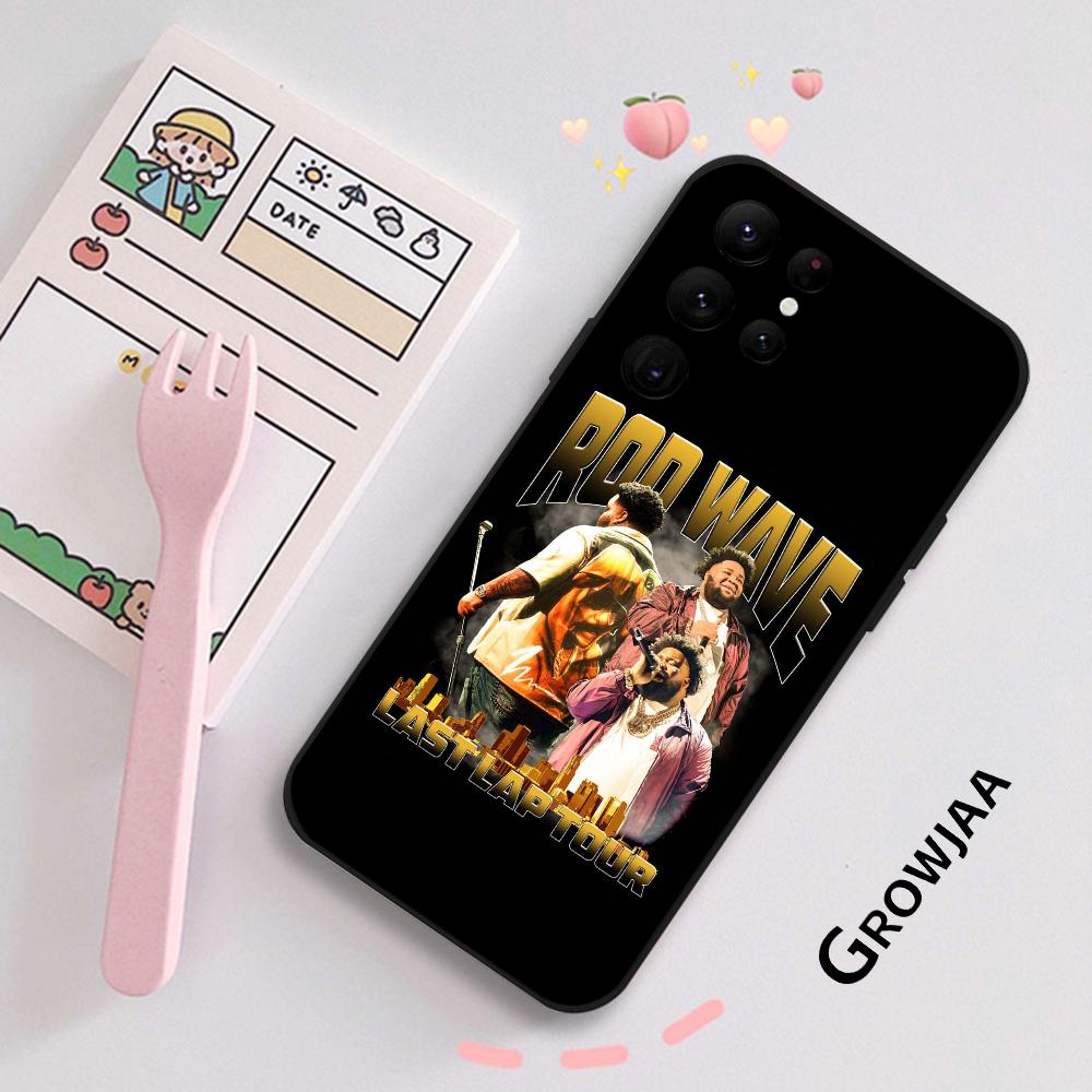 R-Rod-Wave American Rapper Phone Case For Samsung Galaxy S25 S24 S22 S23 Ultra S21 S20 Plus 5G Protective Silicone Funda