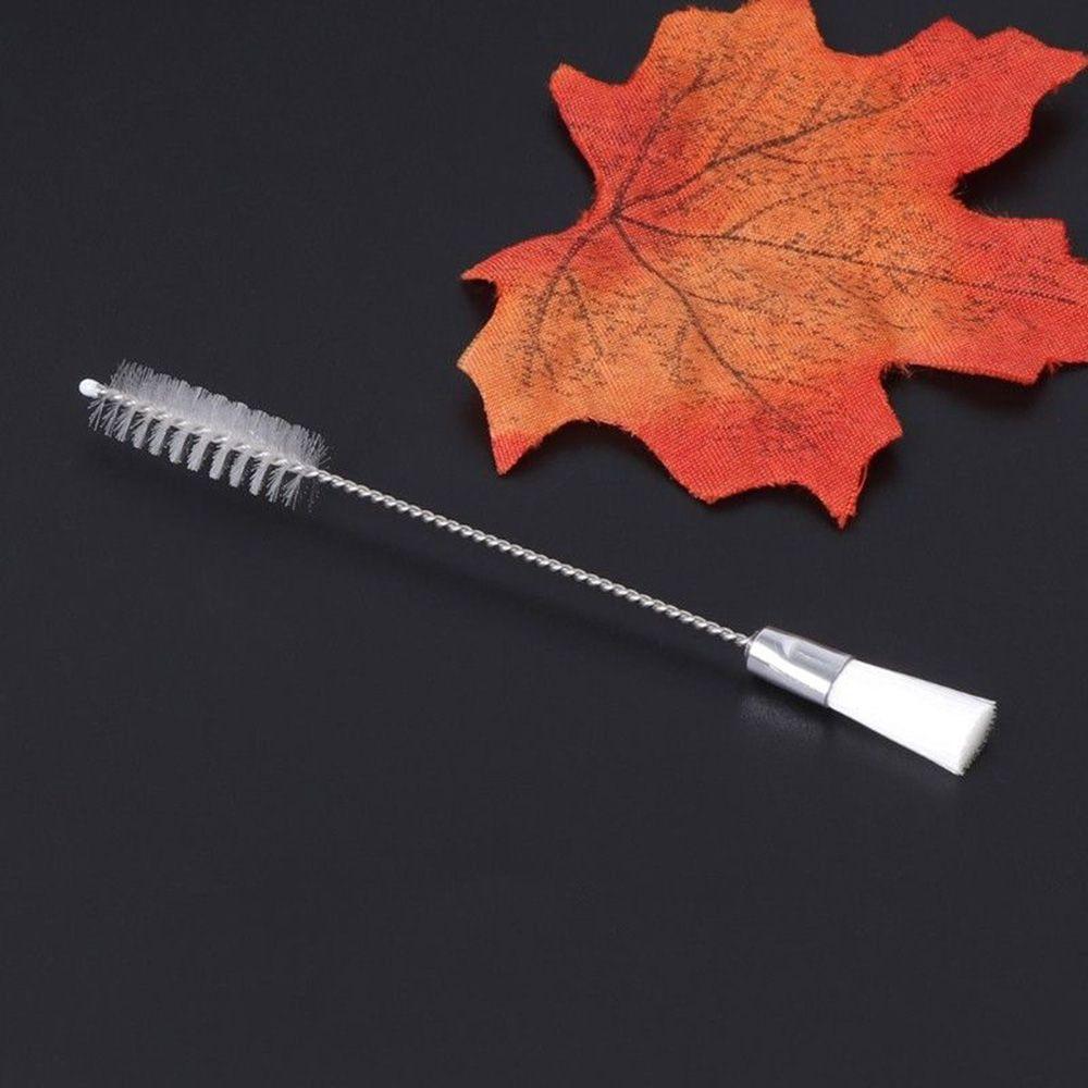 Cupcake Piping Pastry Double head Cake Decorating Tip Cleaning Brush Icing Nozzles Stainless Steel