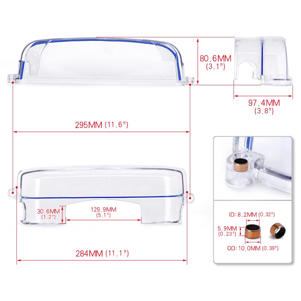 Легкая прозрачная крышка ремня ГРМ для двигателя 2JZ