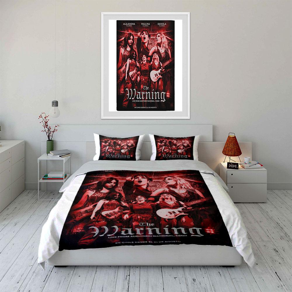 The Warning Band Bedding Set Bedding Duvet Cover Set Duvet Cover Pillowcases  (1*Duvet Cover 2*Pillowcases, without duvet insert)