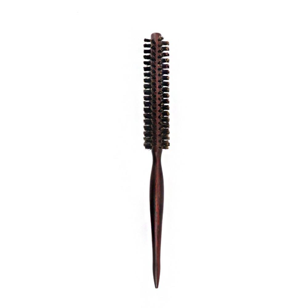Hair Brush Small Round Brush Wooden Handle Hair Curly Comb New Blow Drying Brush Home