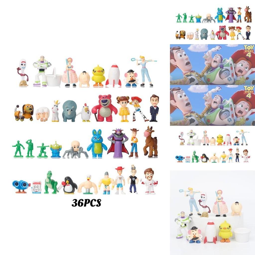 Toy Story 4 Collectible Figures Set Includes Woody, Buzz Lightyear, And More!