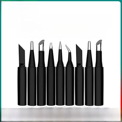 Наконечник паяльника с электрическим наконечником черного золота без свинца с внутренним подогревом 900M и универсальной постоянной температурой