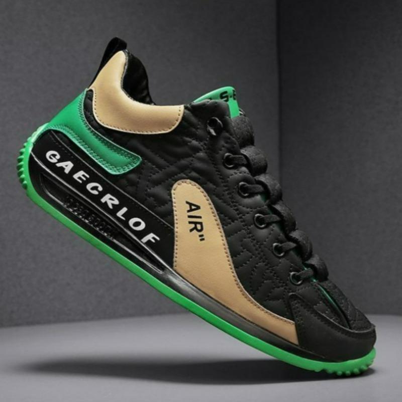 Мужские повседневные кроссовки на толстой подошве весна-осень новые теннисные туфли класса люкс дышащая обувь модные мужские туфли на плоской подошве для ходьбы