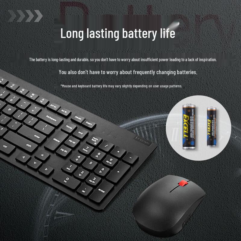 Lenovo Беспроводной комплект клавиатуры и мыши Gen2