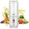 Portable Blender For Shakes And Smoothies, 18 Oz Type-C USB Rechargeable Personal Blender, Mini Juice Blender With 4 Blades For Travel Sports Kitchen
