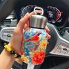 Double Wall Insulated Cup 304 Stainless Steel Pocket Cup Cute Water Bottle  Outdoor Travel Office