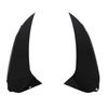 Pair of Rear Bumper Air Vent Spoiler Splitter Glossy Black Replacement for Benz CLS‑Class C257 AMG‑Line CLS53 2018 and