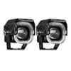 Motorcycle LED Driving Fog Lights, 60W 4000LM 4 Lighting Modes LED Auxiliary Lights IP68 Waterproof