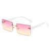 Square Sunglasses, Square Glasses, Personalized Rivet Jelly Sunglasses For Women