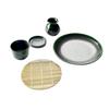 Setomono Honpo Green Shino Soba Set Choko 5-Piece (Soba [Chokku] [Soba Plate])