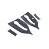 For Mercedes Smart Fortwo Forfour 453 2016-2021 Carbon fiber Car Accessories Exterior Door Handle+Door Bowl Cover Trim Frame