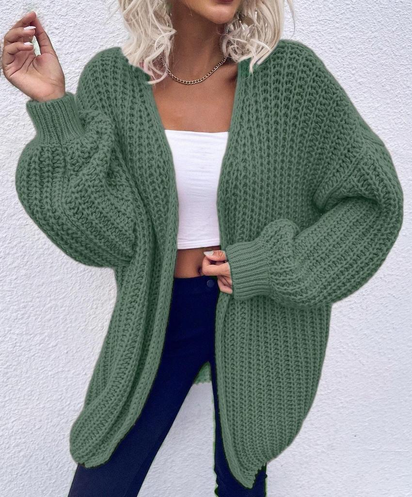 Women's Chic Loose Knit Cardigan Sweater Coat